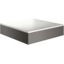 Axor Suite umywalka 40x40 cm nablatowa kwadratowa biały/czarny chrom szczotkowany 42003340 zdj.1