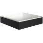 Axor Suite umywalka 40x40 cm nablatowa kwadratowa biały/czarny mat 42003670 zdj.1