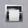 Balneo Wall-Box Paper 2 Inox uchwyt na papier toaletowy wnękowy stal nierdzewna PB-IN2 zdj.6
