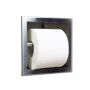 Balneo Wall-Box Paper 1 uchwyt na papier toaletowy wnękowy stal nierdzewna PB-IN1 zdj.3