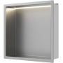 Balneo Wall Box LED Inox półka wnękowa 30 cm inox B0101010109-1 zdj.3