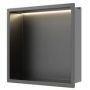 Balneo Wall Box półka wnękowa 30 cm gun metal B0101080109-1 zdj.4