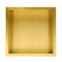 Balneo Wall-Box One Gold półka wnękowa 30x30x7 cm złoty OB-BR1 zdj.1