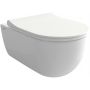 Bocchi V-Tondo miska WC wisząca bez kołnierza Clean Plus+ biały połysk 1416-001-0129 zdj.1