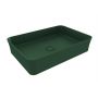 Bocchi Sottile Slim Line umywalka 55x38 cm prostokątna zielona 1476-027-0125 zdj.1