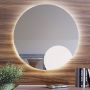 Baltica Design Bright lustro 70 cm okrągłe z oświetleniem LED barwa neutralna zdj.3