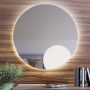 Baltica Design Bright lustro 60x60 cm okrągłe z oświetleniem zdj.4