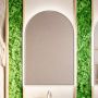 Baltica Design Tiny Border Pastille Cut LED lustro 50x100 cm srebrne barwa neutralna zdj.3