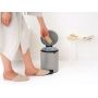 Brabantia NewIcon kosz na śmieci 5 l Soft Grey 252204 zdj.10