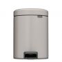 Brabantia NewIcon kosz na śmieci 5 l Soft Grey 252204 zdj.1