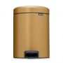 Brabantia NewIcon kosz na śmieci 5 l Warm Gold 255120 zdj.1
