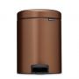 Brabantia NewIcon kosz na śmieci 5 l Warm Bronze 255229 zdj.1