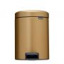 Brabantia NewIcon kosz na śmieci 5 l Warm Brass 255243 zdj.1