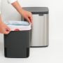 Brabantia Bo kosz na śmieci 7 l stal mat 222962 zdj.11