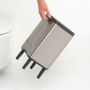 Brabantia Bo kosz na śmieci 7 l stal mat 227189 zdj.11