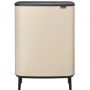 Brabantia Bo Touch Bin pojemnik na odpady 60 l beżowy 247941 zdj.5