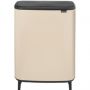Brabantia Bo Touch Bin pojemnik na odpady 60 l beżowy 251580 zdj.1