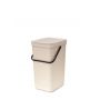 Brabantia Sort & Go sortownik na odpady 16 l Soft Beige 251740 zdj.5
