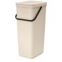 Brabantia Sort & Go sortownik na odpady 40 l beżowy 251788 zdj.1