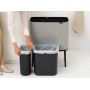 Brabantia Bo Touch Bin pojemnik na odpady 34 l Soft Grey 255007 zdj.10