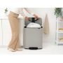 Brabantia Bo pojemnik na odpady 60 l szary Soft Grey 255083 zdj.9