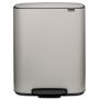 Brabantia Bo pojemnik na odpady 60 l szary Soft Grey 255083 zdj.1