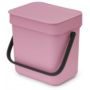 Brabantia Sort & Go sortownik na odpady 3 l Lilac Pink 255427 zdj.1