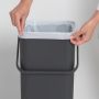 Brabantia Sort & Go pojemnik na odpady 40 l do segregacji ciemny szary 251047 zdj.11