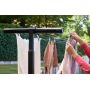 Brabantia HangOut sznury do suszenia prania z drążkami 50 m czarny 262425 zdj.6