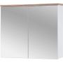 Comad Bali White szafka 80 cm lustrzana biały połysk/dąb BALIWHITE841FSC zdj.1