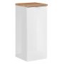 Comad Capri White szafka 35x35x80 cm boczna wisząca biała-dąb CAPRI-WHITE-811B-FSC zdj.1