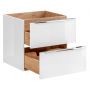 Comad Capri White szafka 60 cm podumywalkowa wisząca biały połysk/Dąb Craft Złoty CAPRIWHITE820BFSC zdj.3