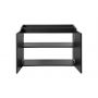 Comad Nova Black szafka 80 cm podumywalkowa wisząca z blatem czarna SET-NOB B BLACK 80CM D zdj.5