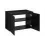 Comad Nova Black szafka 80 cm podumywalkowa wisząca z blatem czarna SET-NOB B BLACK 80CM D zdj.6