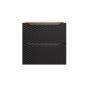 Comad Ocean Black szafka 60x46x57 cm czarna-dab OCEAN BLACK 82-60-2S zdj.3
