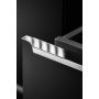 Comad Santa Fe Black szafka 80x46 cm podumywalkowa wisząca czarny SANTAFEBLACK82-80-B-2S zdj.7