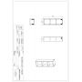 Comad Santa Fe Black regał 20x65 cm SANTA FE BLACK 83-01-A zdj.3