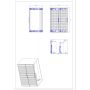 Comad Xilo szafka 80x46x57 cm podumywalkowa wisząca czarna-dąb XILO BLACK WOTAN 82-80-D-2S zdj.2