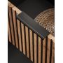 Comad Xilo szafka 80x46x57 cm podumywalkowa wisząca czarna-dąb XILO BLACK WOTAN 82-80-D-2S zdj.6