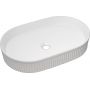 Comad Beyond 3 umywalka 56x36 cm owalna nablatowa biała BEYOND 3 WHITE ( E-6531 ) zdj.1