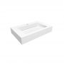 Cristalstone Linea Ideal umywalka 70x45 cm ścienna prostokątna biały U700-MCOLC zdj.1