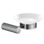 Cersanit Zen mydelniczka ścienna czarna-gun metal S951-896 zdj.1