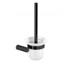 Cersanit Zen szczotka toaletowa ścienny czarna S951-897 zdj.1