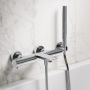 Cersanit Virgo bateria wannowo-prysznicowa ścienna termostatyczna chrom S951-561 zdj.5