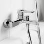 Cersanit Zip bateria wannowo-prysznicowa ścienna chrom S951-560 zdj.4
