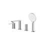 Cersanit Virgo bateria wannowo-prysznicowa nawannowa chrom S522-107 zdj.1