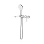 Cersanit Virgo bateria wannowo-prysznicowa podtynkowa chrom S522-119 zdj.1