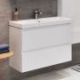 Cersanit Moduo Slim umywalka 50 cm z szafką wiszącą szarą S801-228-DSM zdj.10