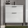 Cersanit City zestaw 80 cm szafka podumywalkowa z blatem Moduo biały połysk/dąb (S590023, S584018DSM, S584033, S5990163) zdj.15