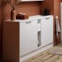 Cersanit City szafka 20 cm podblatowa wisząca biały połysk S584-035-DSM zdj.10